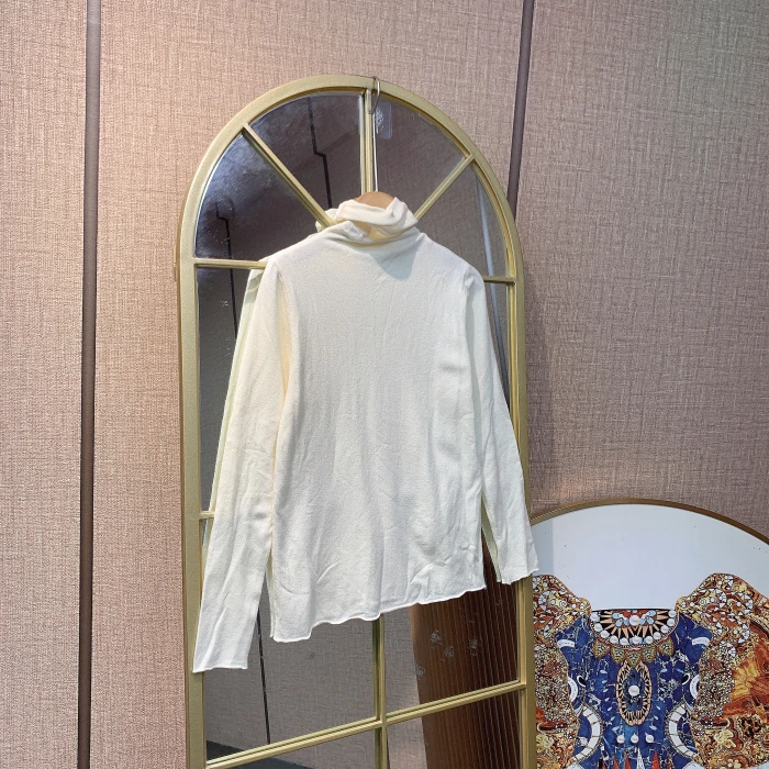 BQ583孕妇杏色针织衫90-150微瑕