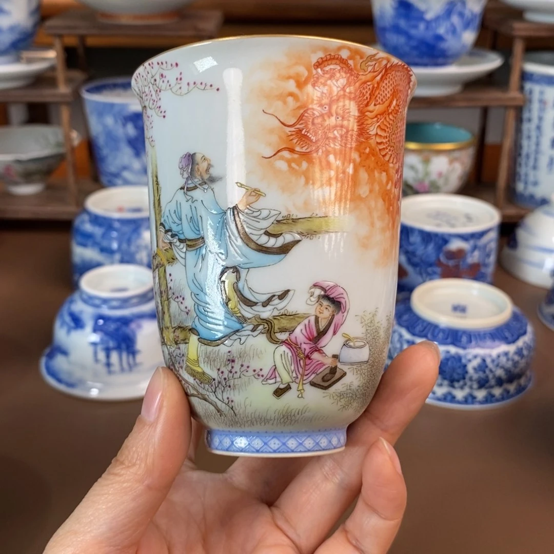 景德镇陶瓷手工手绘