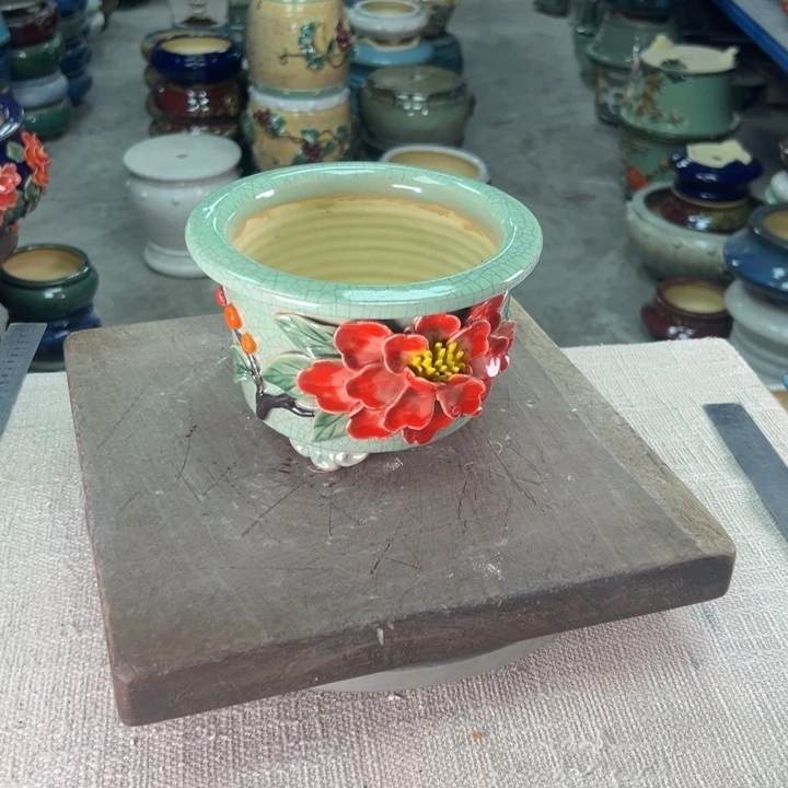 泳坤堂石湾盆陶瓷