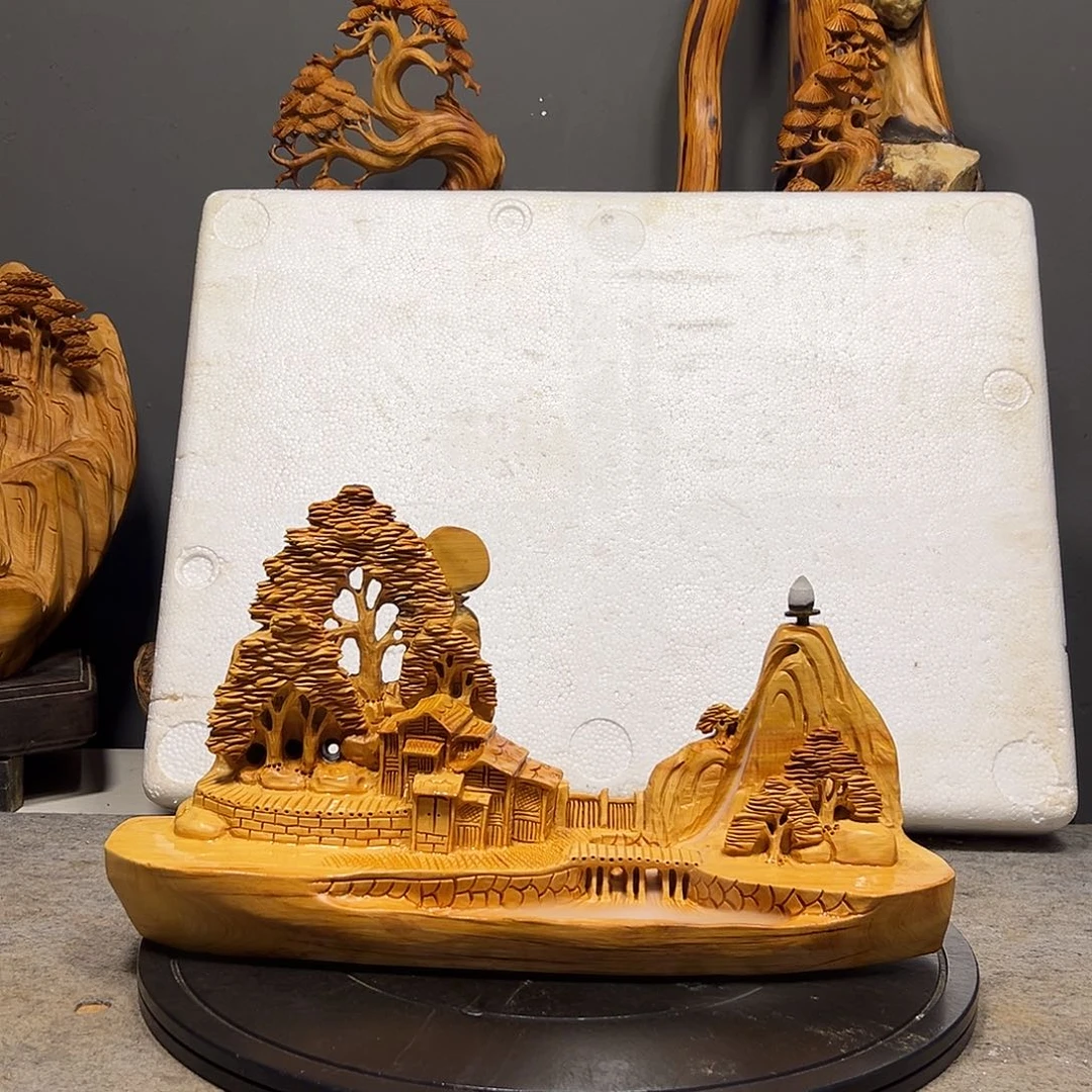 柏木（崖柏）精品崖柏山里人家