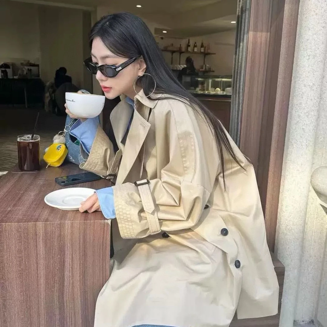 未使用 MaxMara 春夏新款短风衣ZELANTE 双面