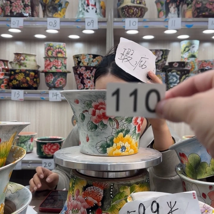 花盆紫砂瑕疵瑕疵110