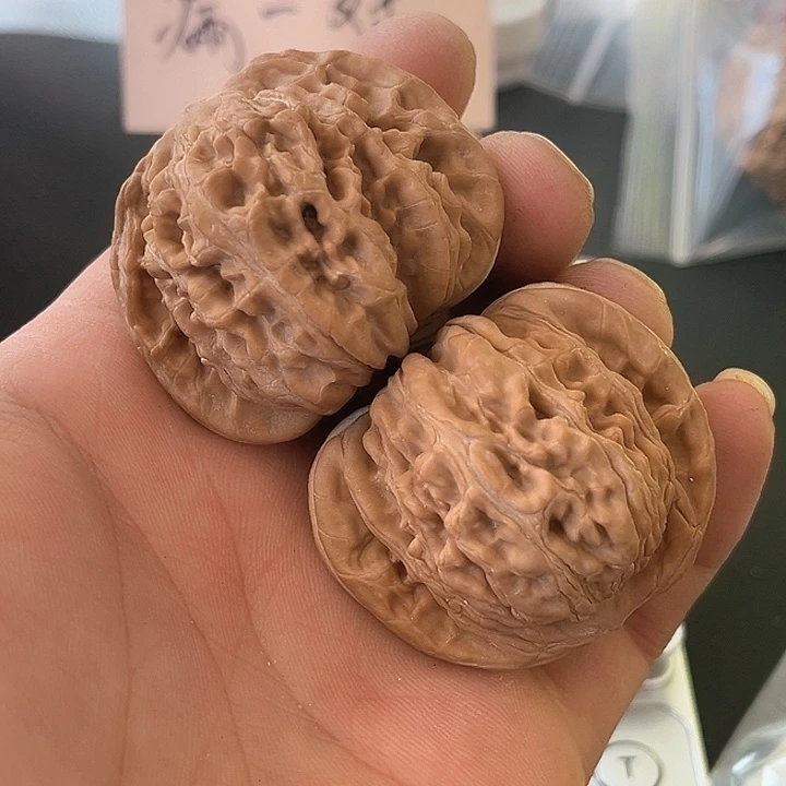 文玩核桃把件44尺四座楼