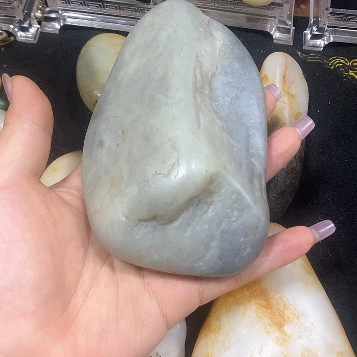 和田玉（糖玉）未镶嵌挂件林*