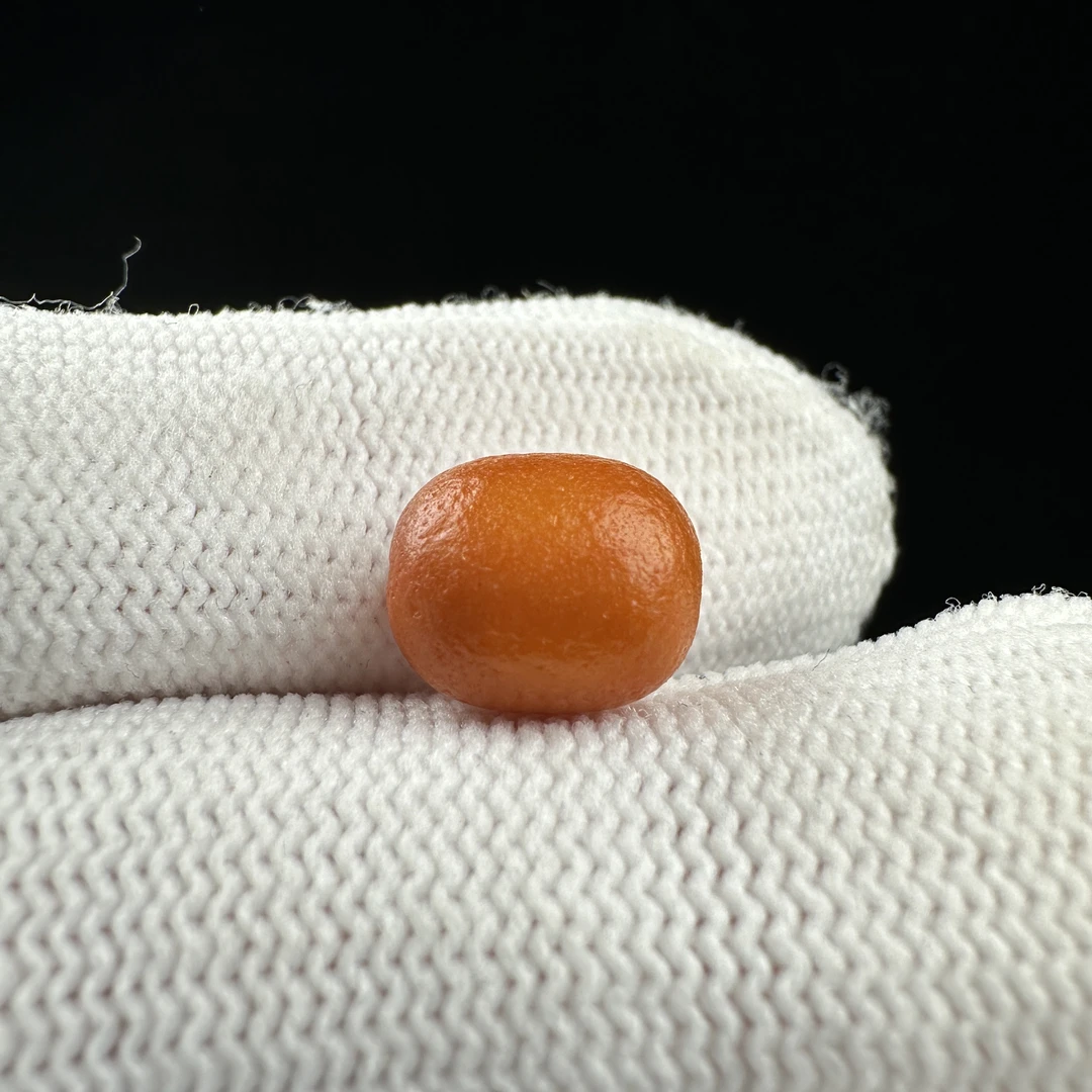 A7893天然原矿蜜蜡老蜡枣珠8.4*10mm支持复检假一罚十