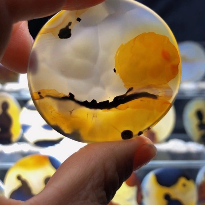 合金玛瑙/玉髓珠宝奇石142