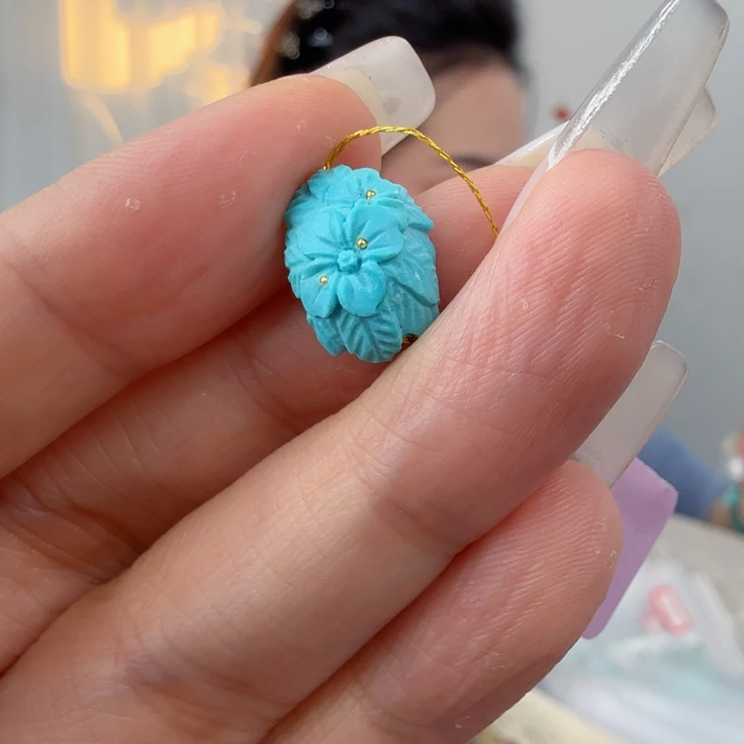 绿松石未镶嵌珠宝奇石