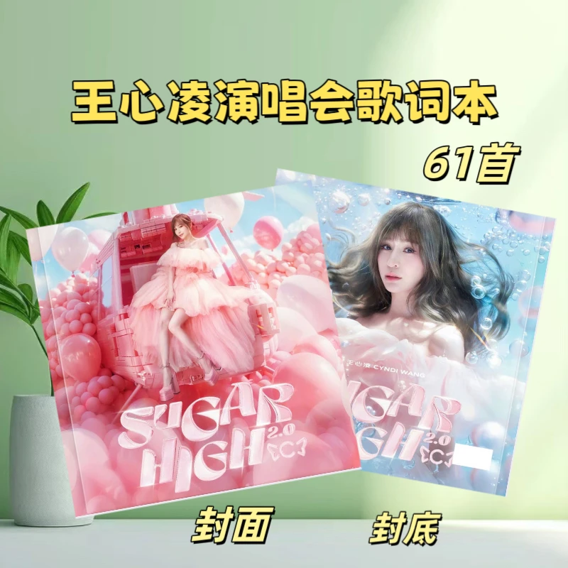 王心凌世界巡回演唱会歌词本照片相册新款纪念王心凌合肥演唱会