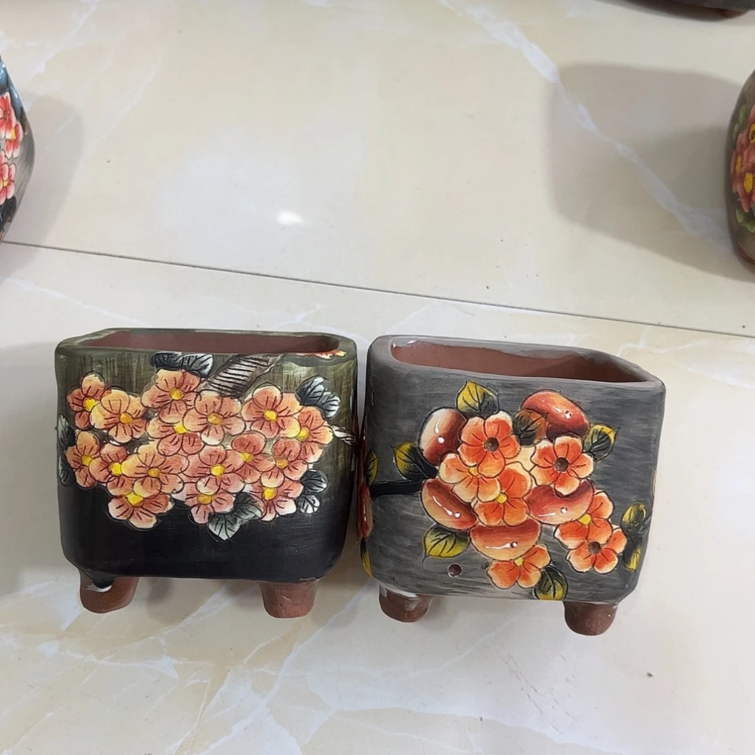 景德镇炫彩手绘口9高10