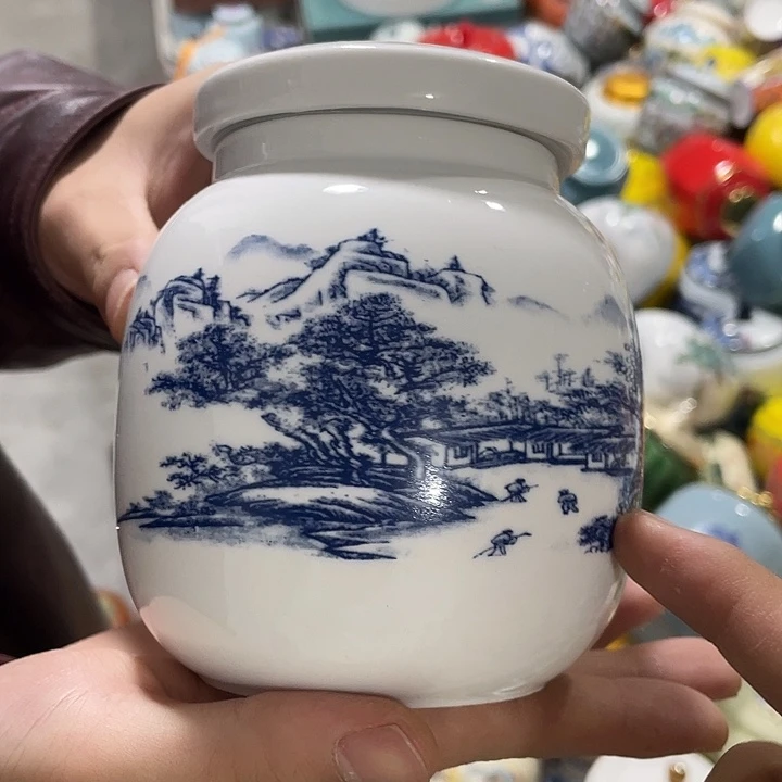 陶瓷罐茶叶罐密封罐