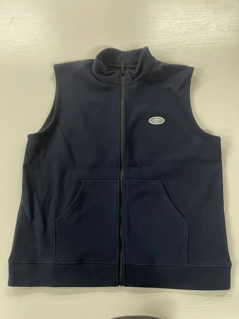 女士外穿防风慕斯绒马甲f7