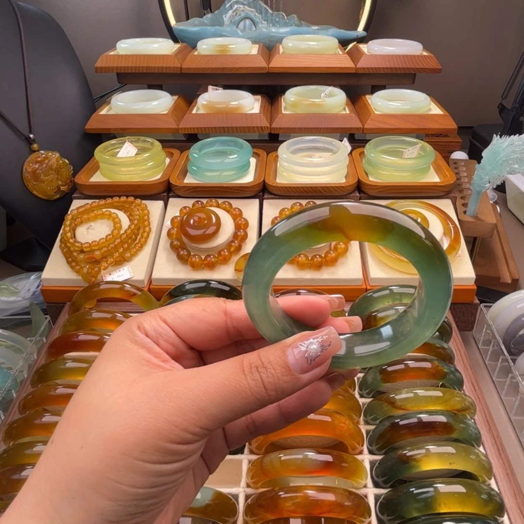 蛇纹石玉未镶嵌55-57