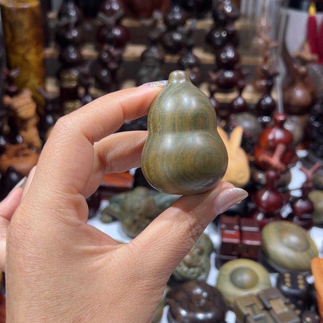 香榧木绿檀绿檀葫芦