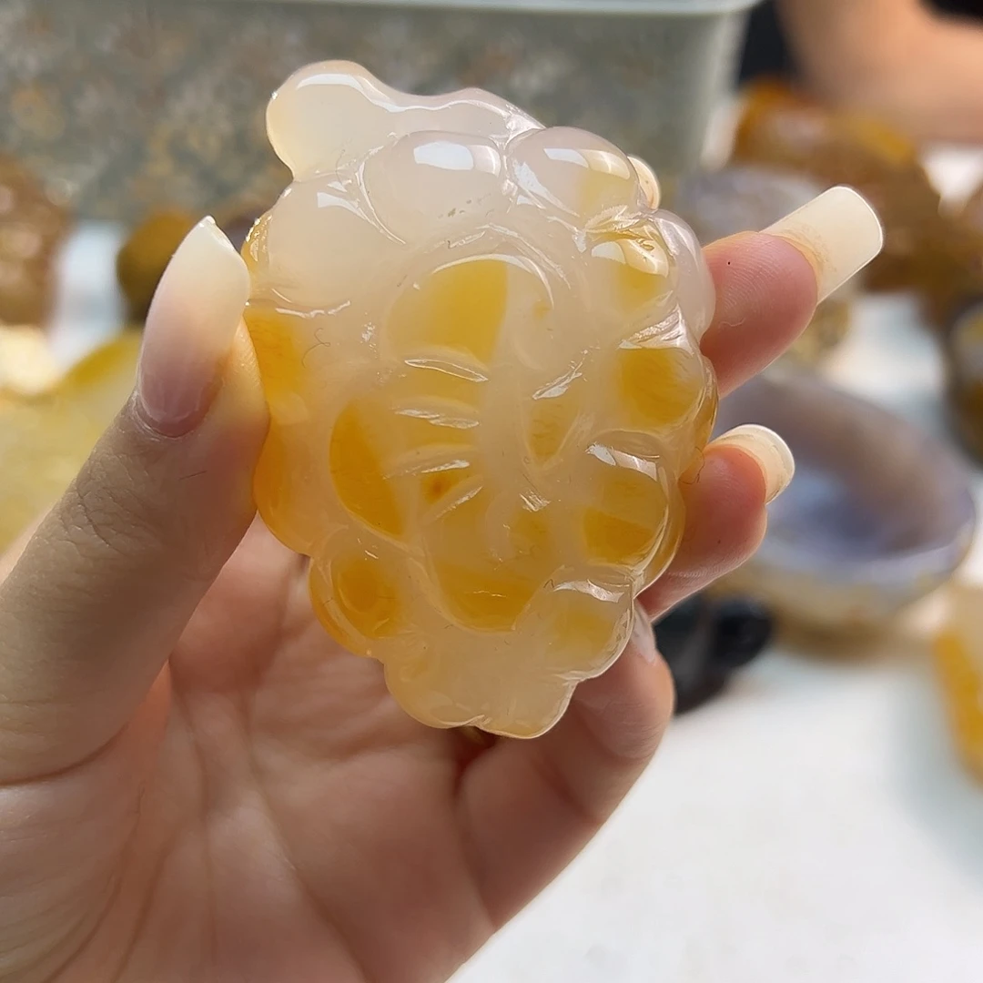 玛瑙/玉髓未镶嵌颈饰