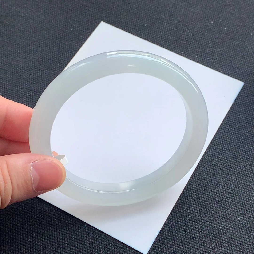 翡翠未镶嵌手镯20号