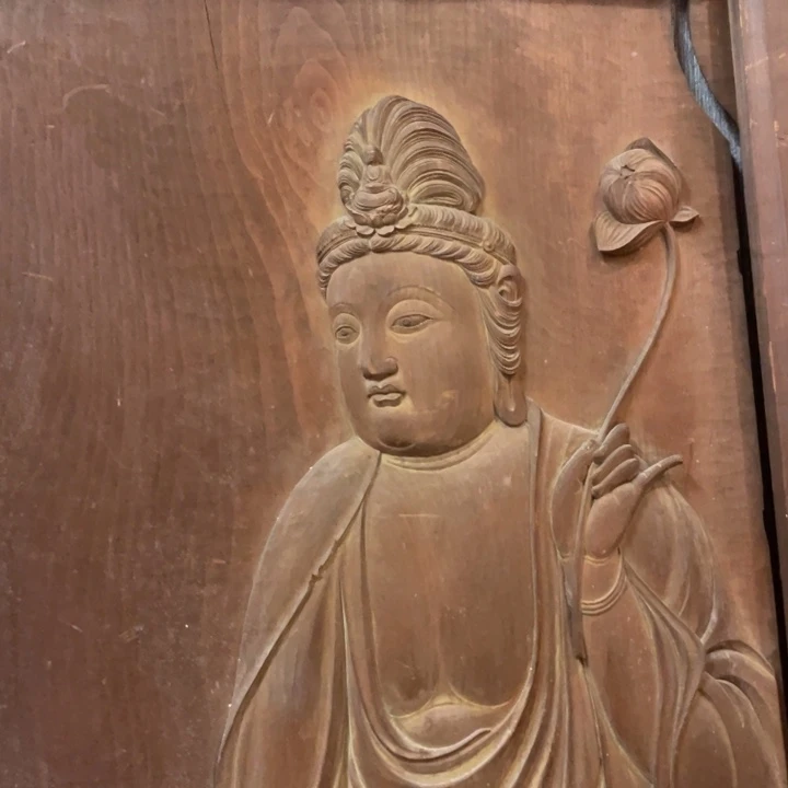 木雕佛茶道具摆件摆件