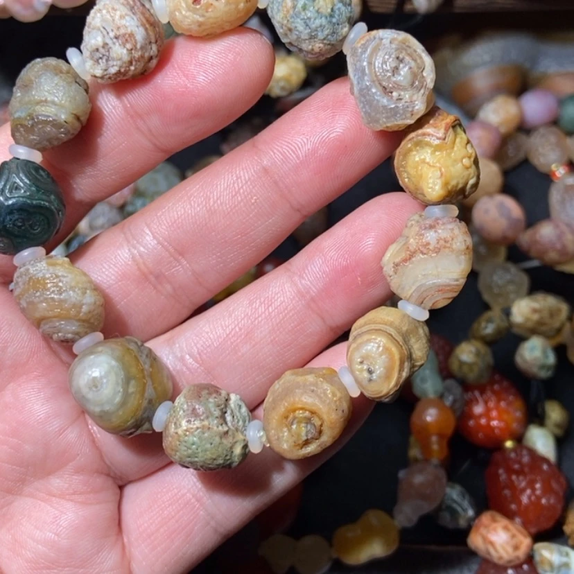 【闪购商品】玛瑙/玉髓颈饰合金用****7