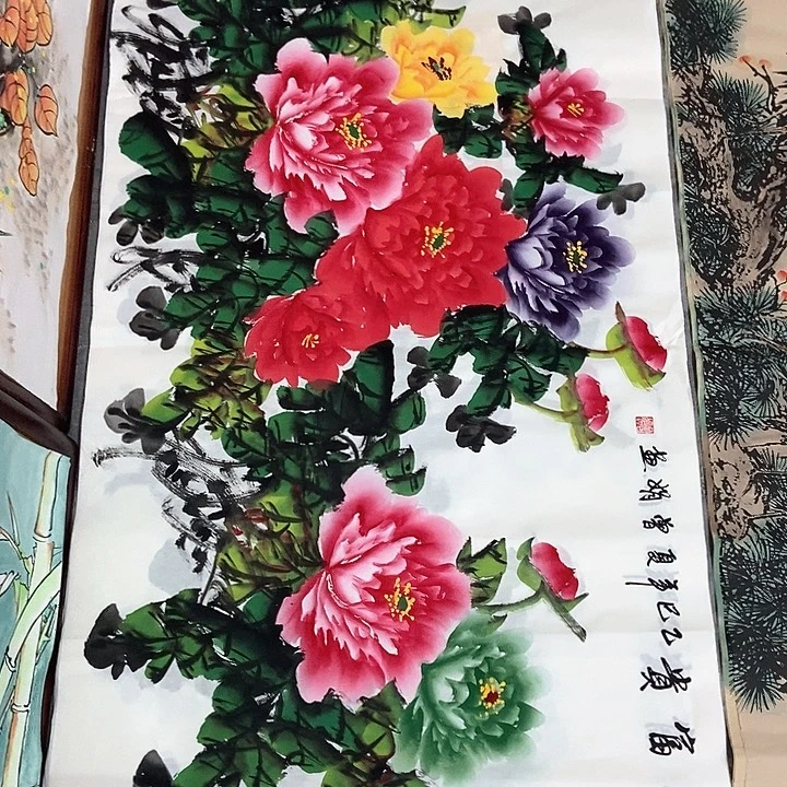 小周画廊的直播间