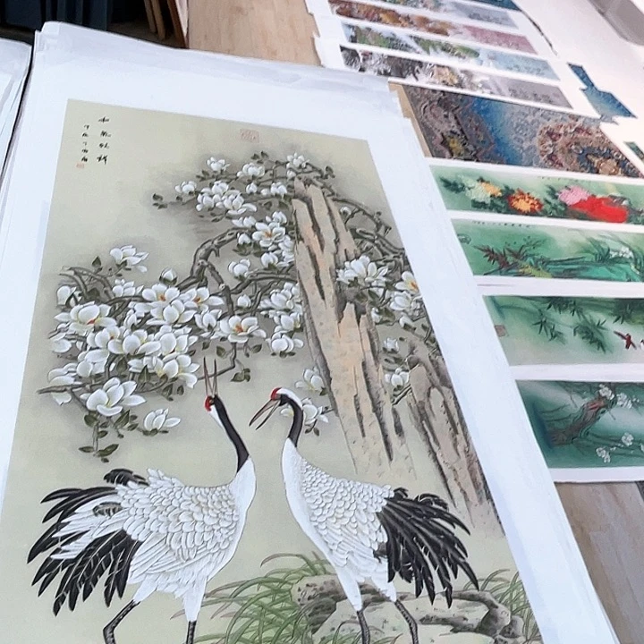 国画书画描金拓染金石传拓手写