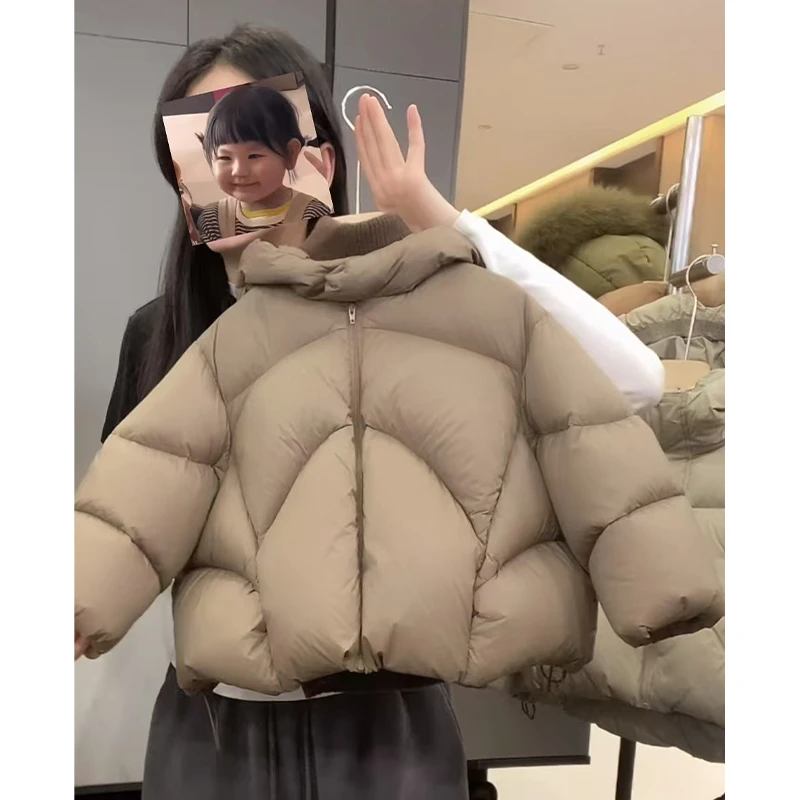【小首尔】现货-qc5暖冬男童韩版白鸭绒羽绒服冬季连帽外套HBB3163