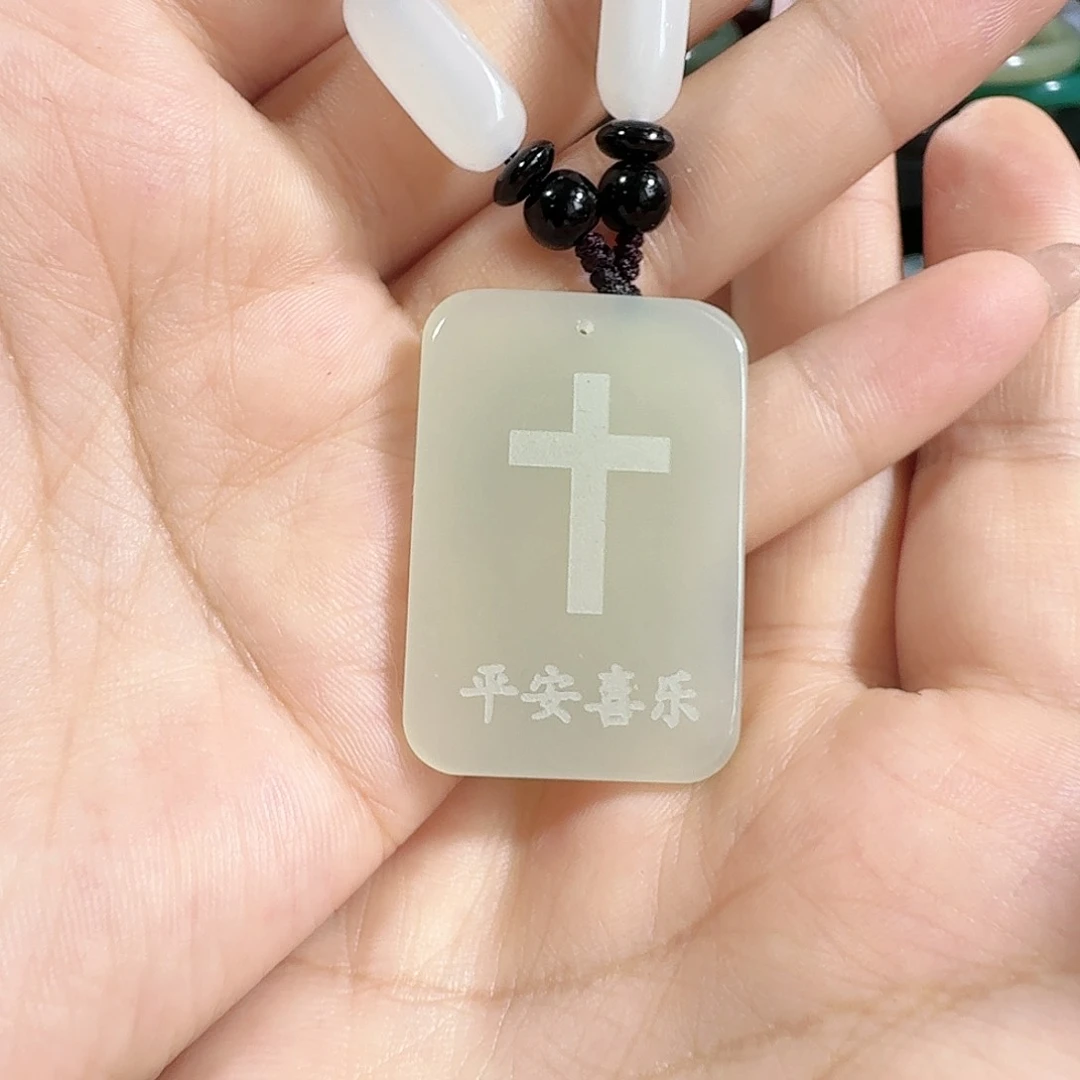 颈饰未镶嵌和田玉清货不退换