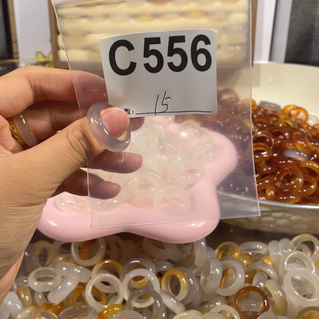 未镶嵌戒指玛瑙/玉髓556