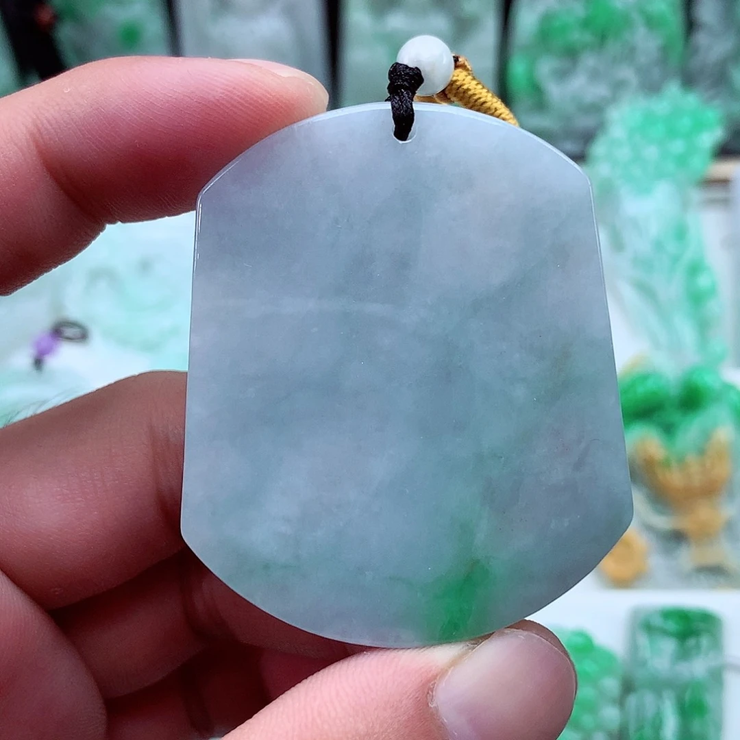 翡翠未镶嵌颈饰翡翠吊坠