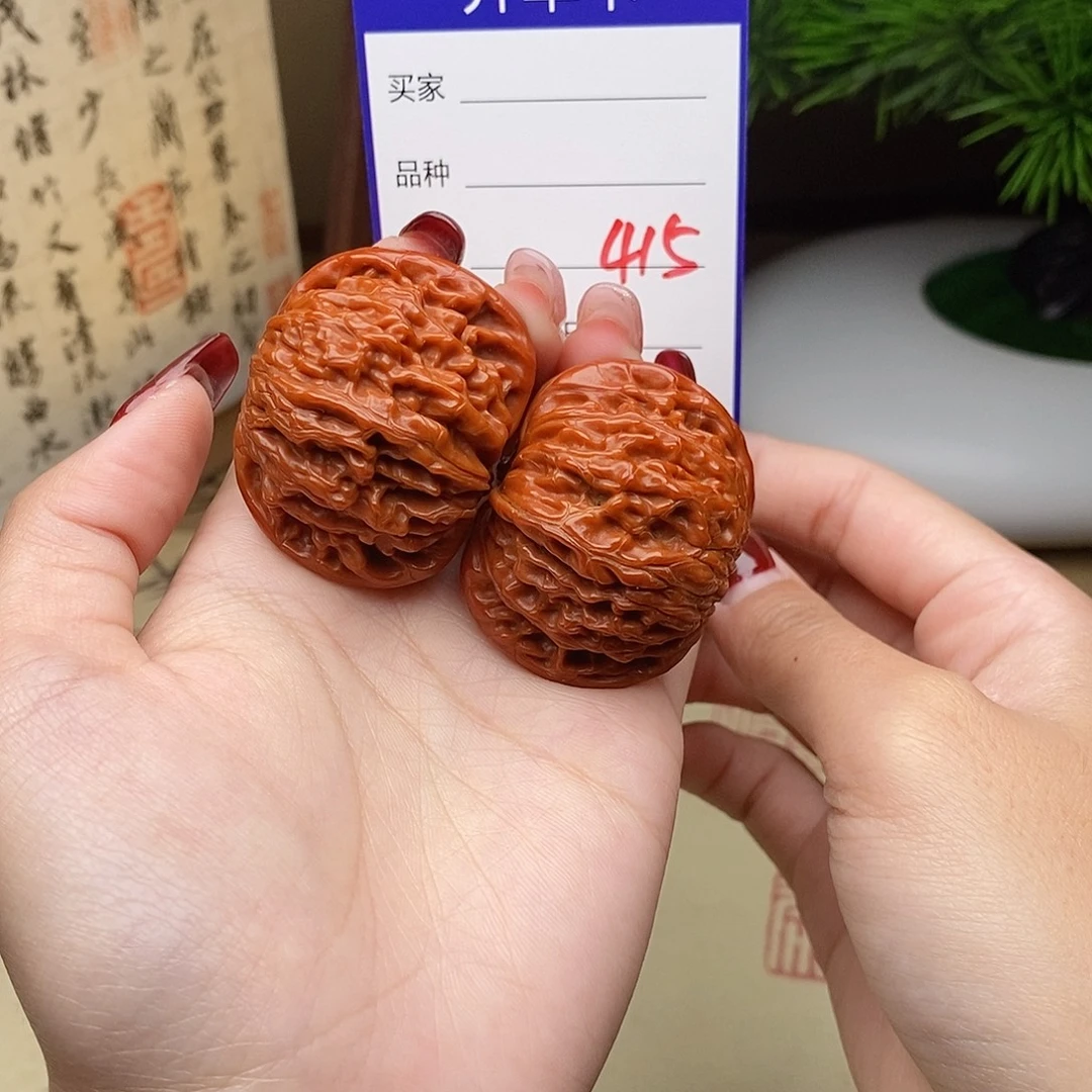 文玩核桃把件42磨盘415