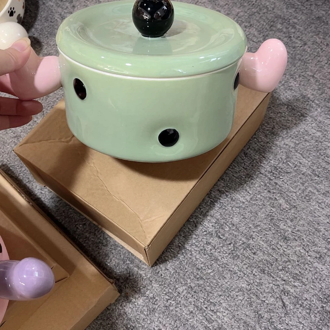 带盖泡面碗陶瓷餐具系列