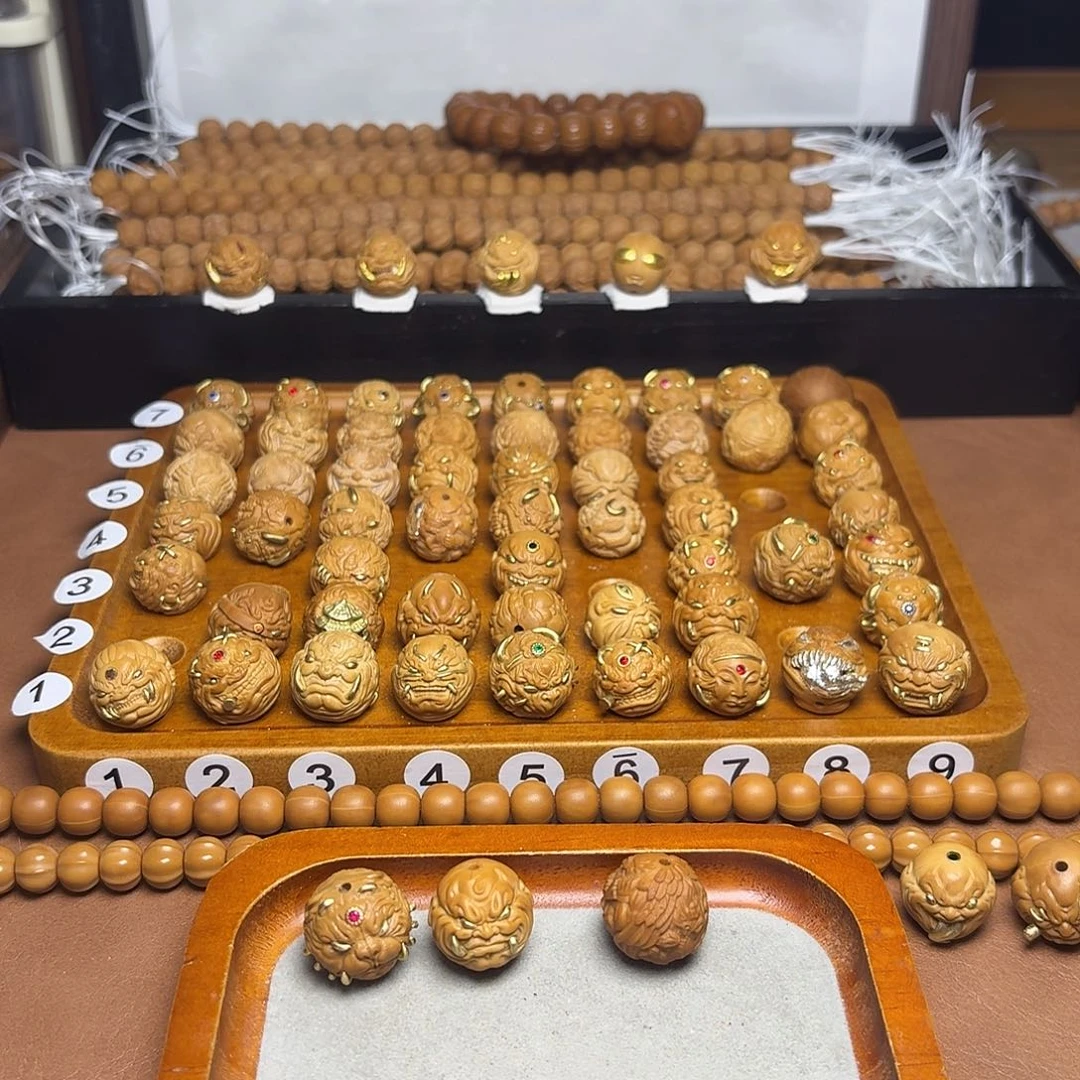 火***焱核桃手串/手链大鹏鸟獠牙，狗王不要宝石