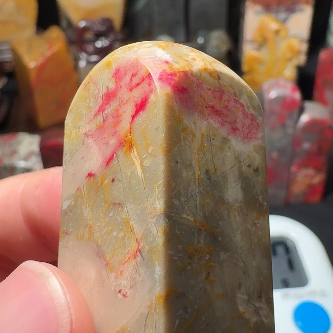 昌化石子*昌化鸡血石