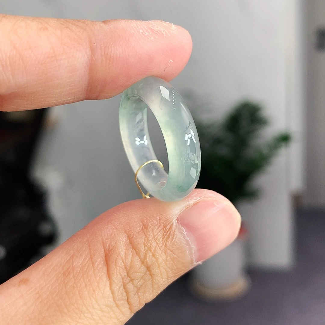 翡翠未镶嵌戒指11号