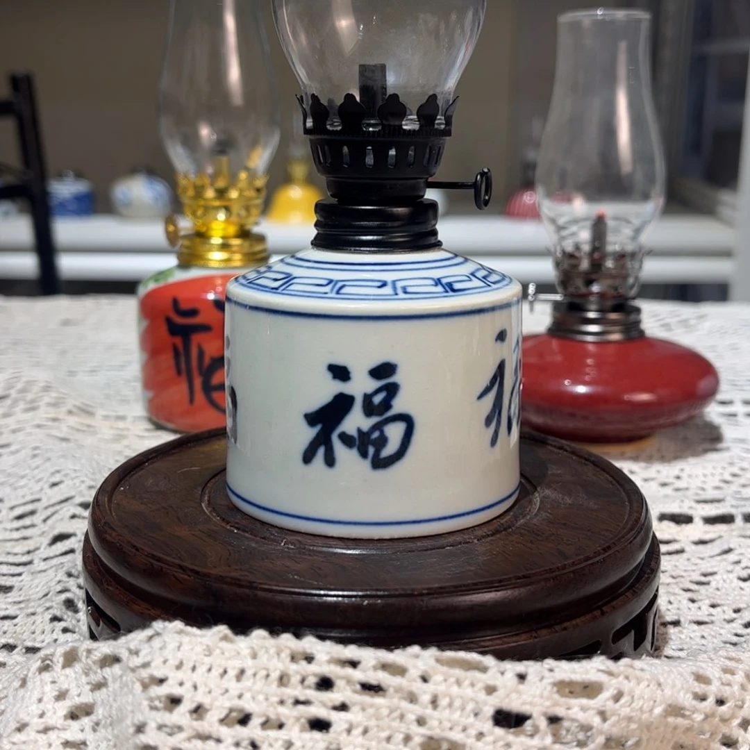 摆件景德镇陶瓷香薰灯