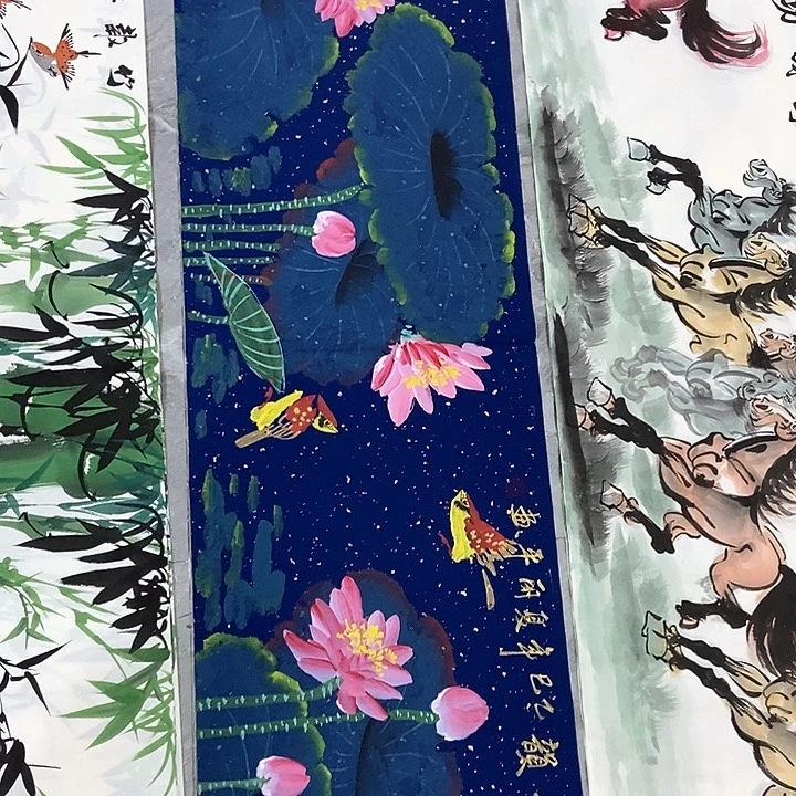 小周画廊的直播间
