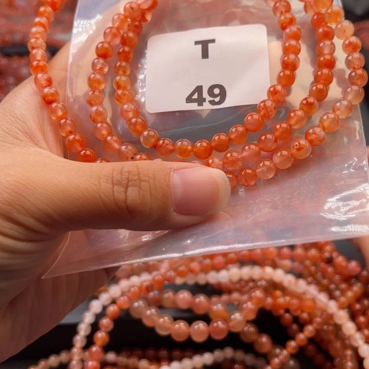 南红玛瑙未镶嵌多样性发货默认微瑕称重5mm