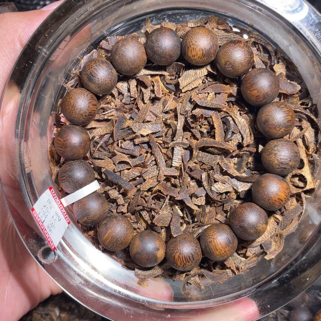 哎***！沉香手串沉水浮1.2-17g