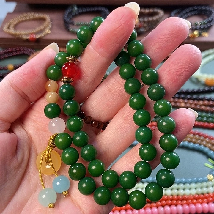菩提手串未镶嵌0.8