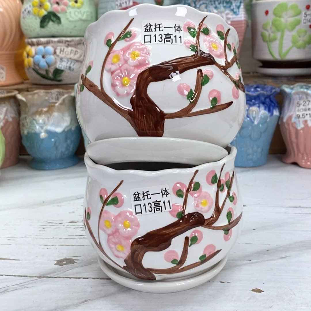 陶瓷@陶瓷花盆@@5838286969