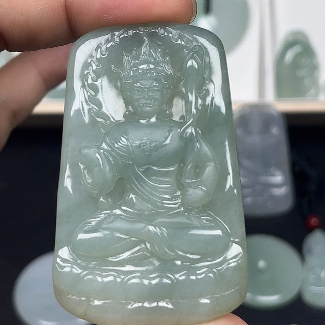 翡翠未镶嵌颈饰缅甸翡翠