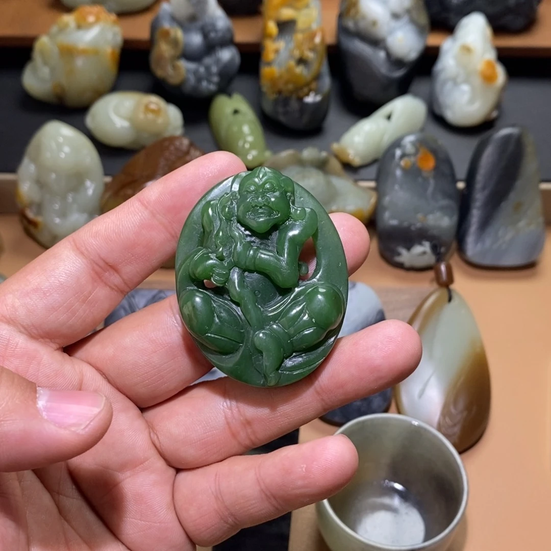 未镶嵌和田玉挂件