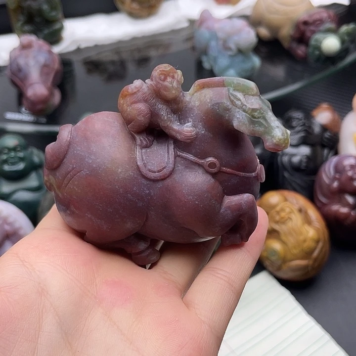 未镶嵌摆件石英质玉