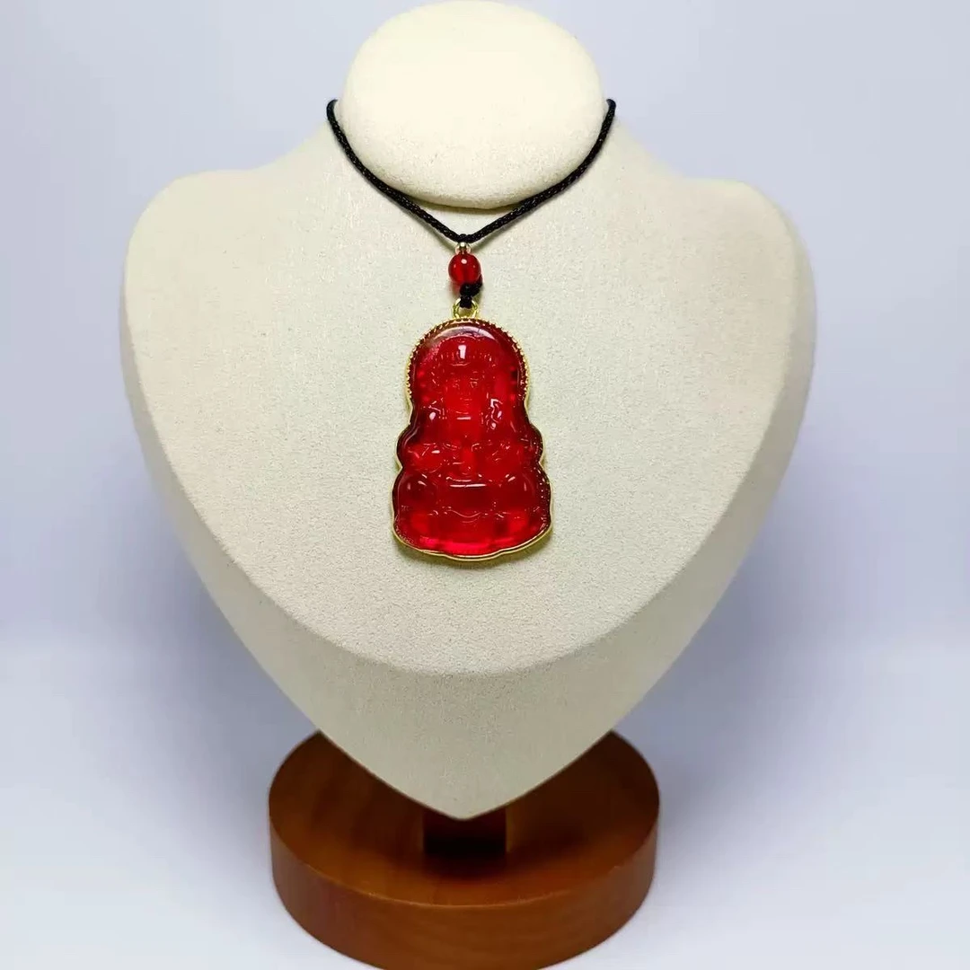 【曼德勒回仓】轻奢观音吊坠带链-CB0269Y