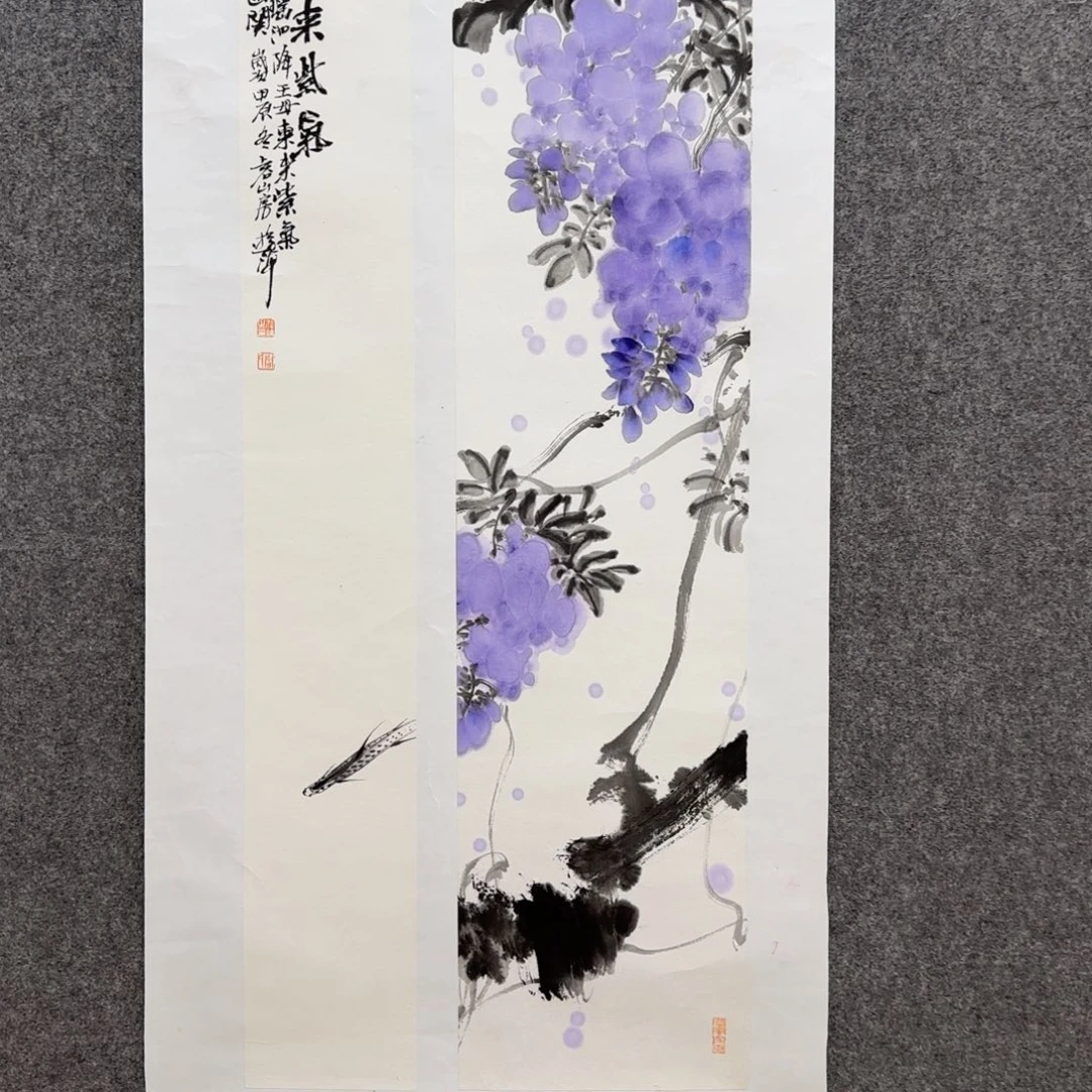 国画周游海老师手绘作品