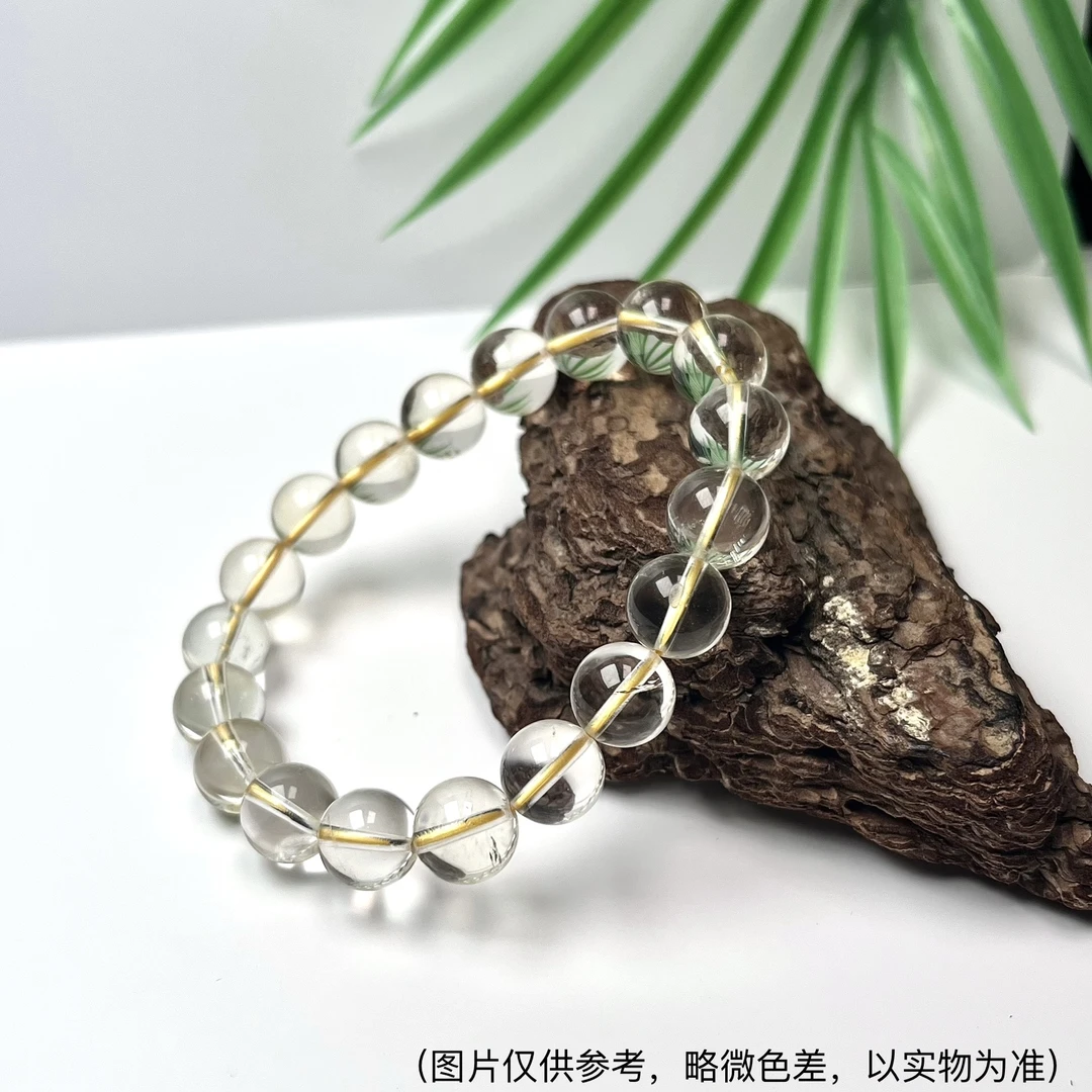 玻璃体黄水晶手串6m+12mm 合集FX-7206