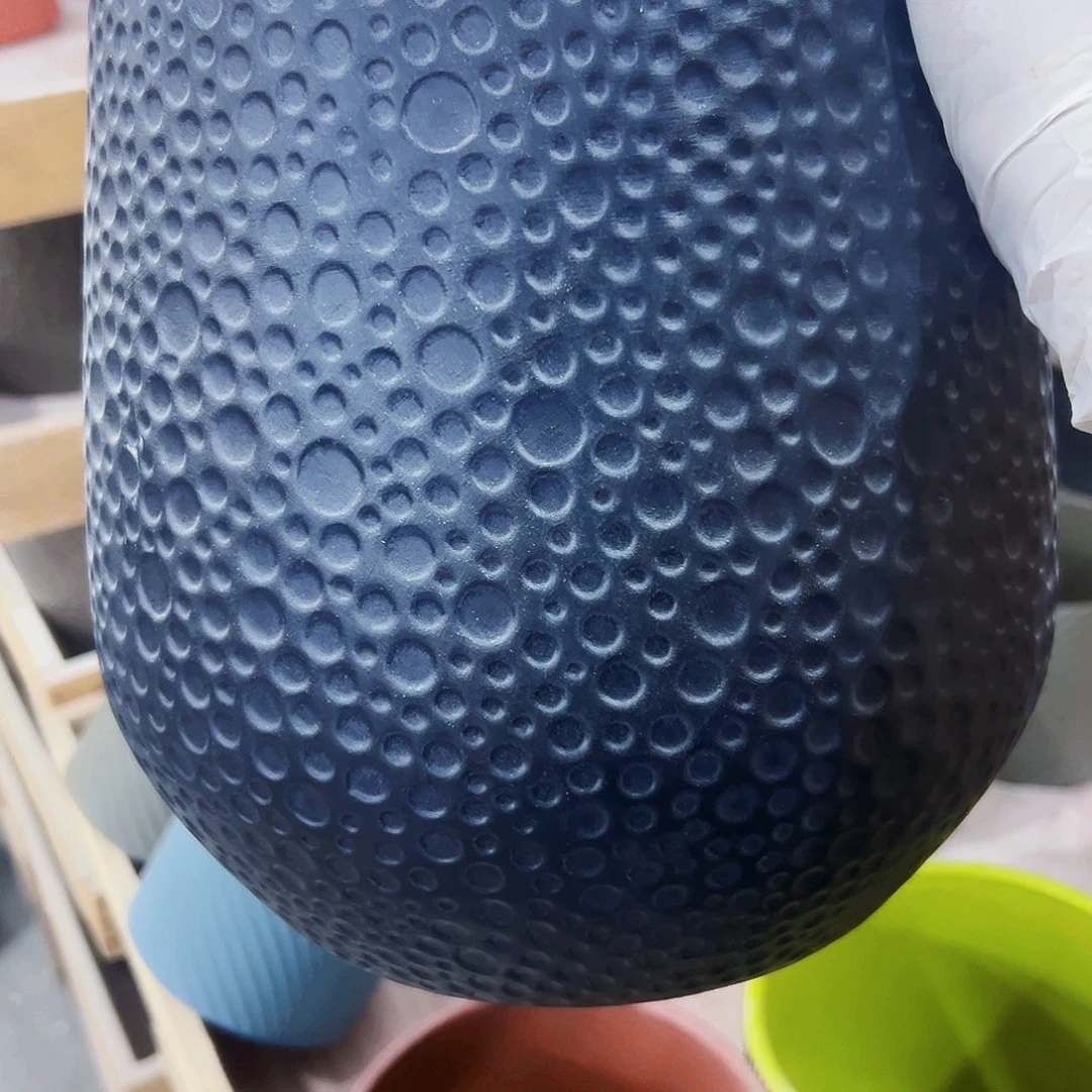 有孔外贸尾单陶瓷花盆凑10米包邮