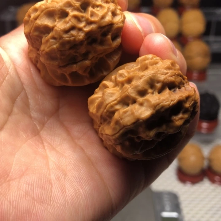 文玩核桃把件9老龙头