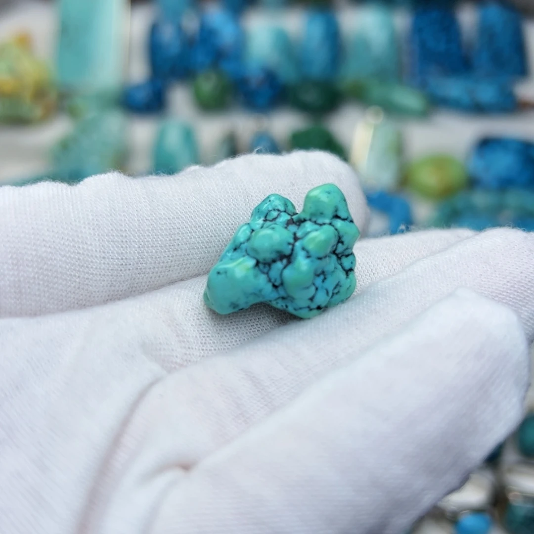 绿松石珠宝奇石未镶嵌