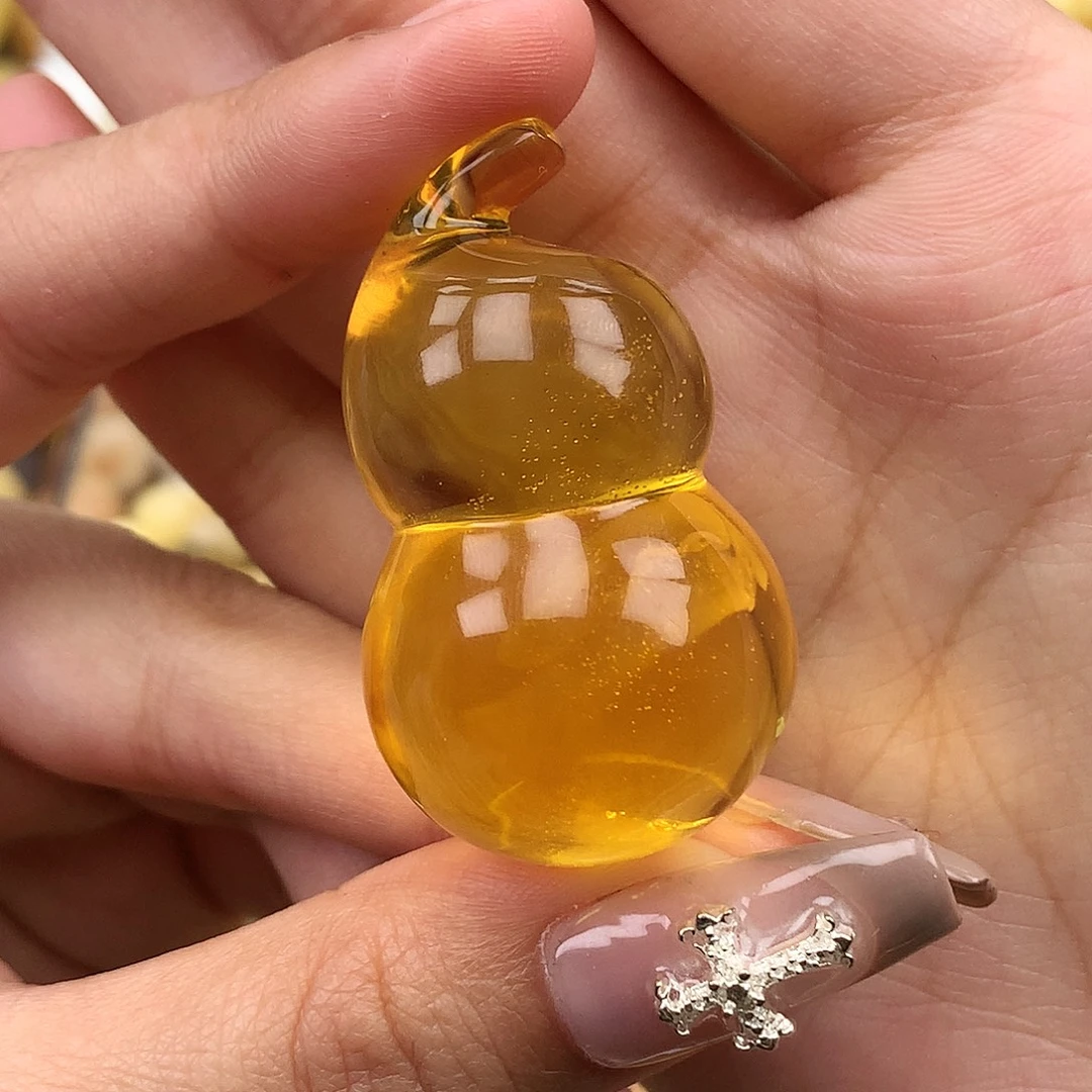 琥珀未镶嵌珠宝奇石43*25 全品