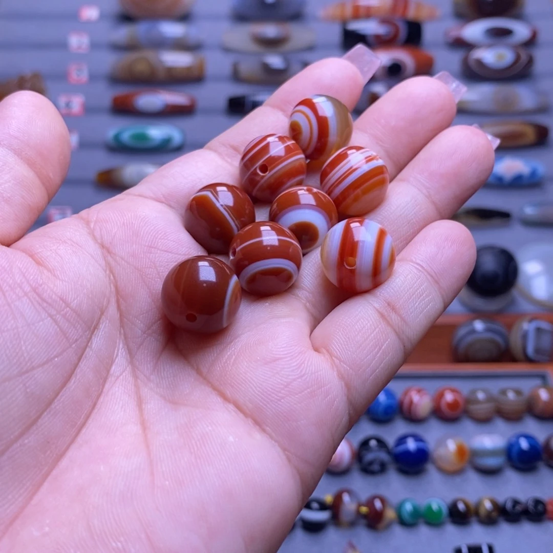 木***每玛瑙/玉髓颈饰未镶嵌