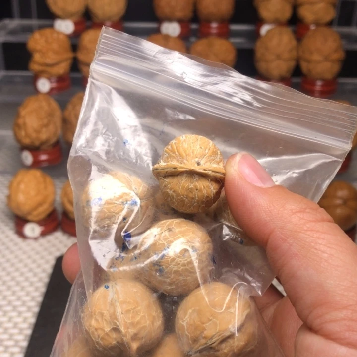 把件文玩核桃48黄金豆